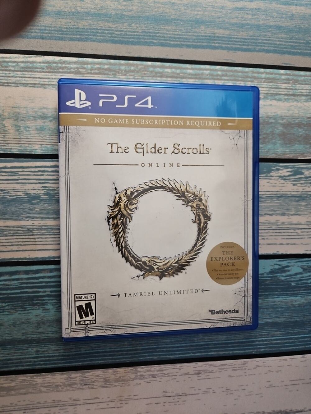 Elder Scroll Online - Sony PlayStation 4 - CIB - Tested